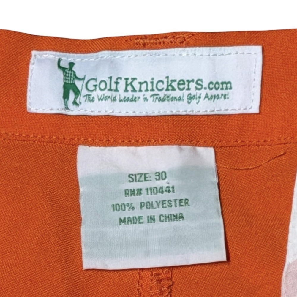 GolfKnickers.com Mens Pants 30 Classic Golf Polyester Retro Golfing Ball Marker - Picture 5 of 13